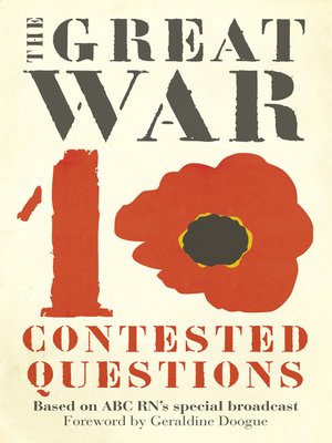 cover image of The Great War
